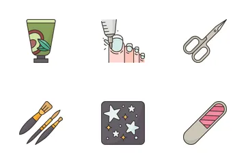 Nail Salon Icon Pack