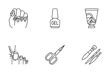 Nail Salon Icon Pack