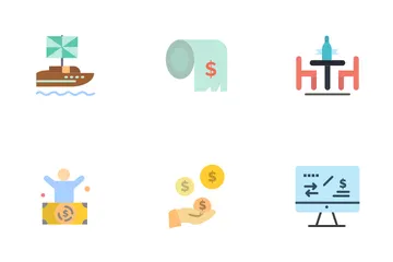 Naked Politics And Fintech Industry Icon Pack