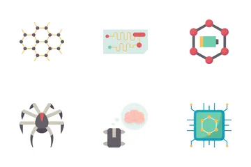 Nanotechnology Icon Pack