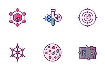 Nanotechnology Icon Pack