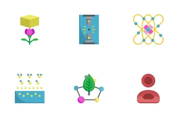 Nanotechnology Icon Pack