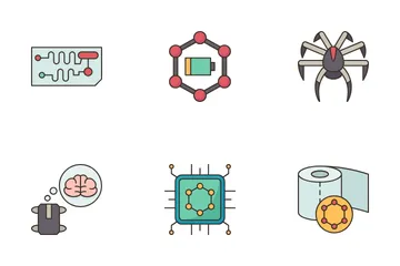 Nanotechnology Icon Pack