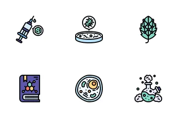Nanotechnology Icon Pack