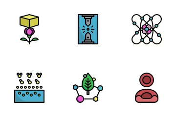 Nanotechnology Icon Pack