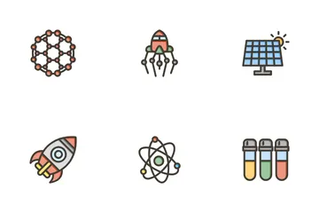 Nanotechnology Icon Pack