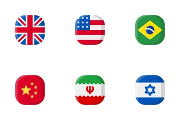 National Flags Icon Pack