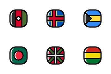 National Flags Icon Pack