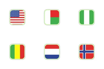 National Flags Icon Pack