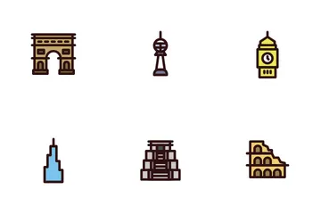 National Landmark Icon Pack