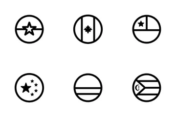 Nationalflagge Symbolpack