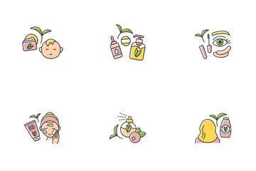 Natural Cosmetic Icon Pack