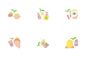 Natural Cosmetic Icon Pack