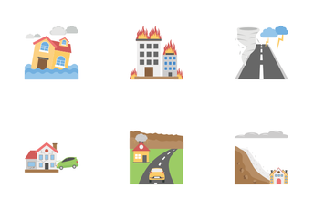 Natural Disaster Icon Pack