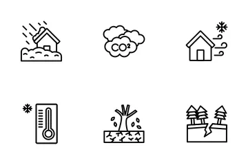 Natural Disaster Icon Pack