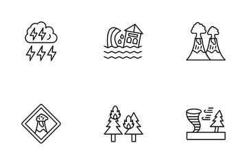 Natural Disaster Icon Pack