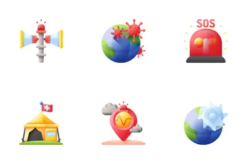 Natural Disaster Icon Pack