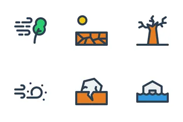 Natural Disaster Icon Pack