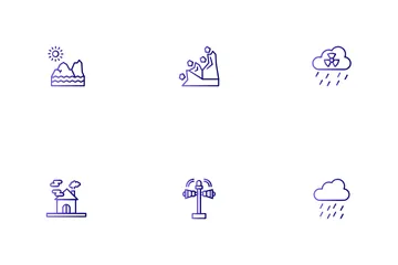 Natural Disaster Icon Pack