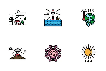 Natural Disaster Icon Pack