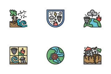 Natural Disasters Icon Pack