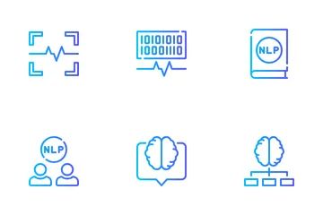 Natural Language Processing Icon Pack