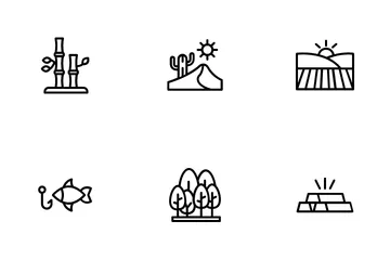 Natural Resources Icon Pack