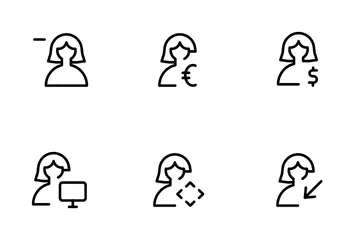 Natural Woman Icon Pack