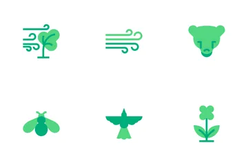 Naturaleza Paquete de Iconos