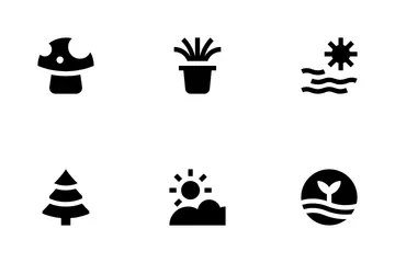 Naturaleza Paquete de Iconos