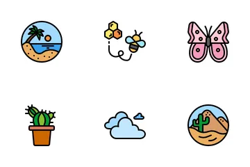 Naturaleza Paquete de Iconos