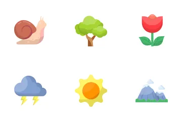 Naturaleza Paquete de Iconos