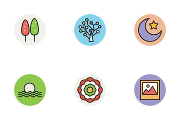 Naturaleza Paquete de Iconos