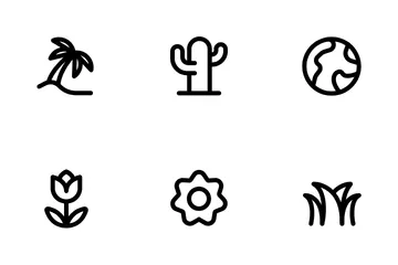 Naturaleza Paquete de Iconos