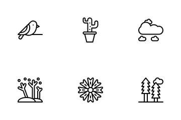 Naturaleza Paquete de Iconos