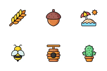 Naturaleza Paquete de Iconos