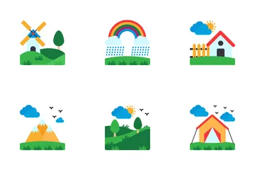 Naturaleza Paquete de Iconos