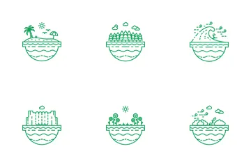 Naturaleza Paquete de Iconos