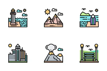 Nature And Landscape Icon Pack