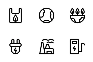 Nature And Sustainability Icon Pack