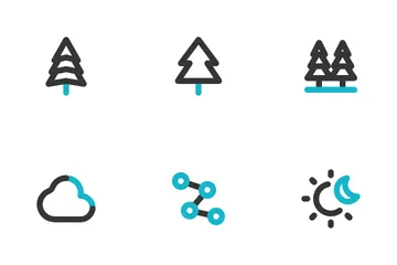 Nature et environnement Pack d'Icônes