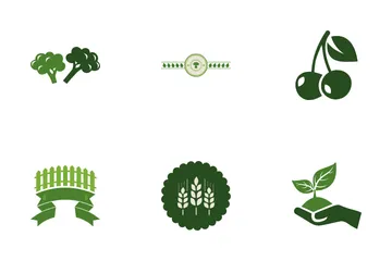 Nature Label Icon Pack