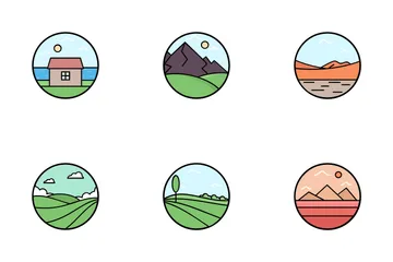 Nature Landscape Icon Pack