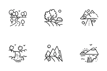 Nature Landscape Icon Pack