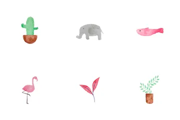 Natureza e Animal Icon Pack