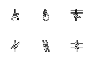 Nautical Knot Rope Marine Icon Pack