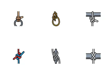 Nautical Knot Rope Marine Icon Pack