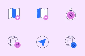 Navegaciones Paquete de Iconos