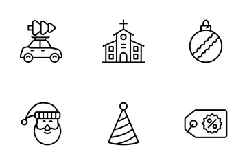 Navidad Vol-4 Paquete de Iconos