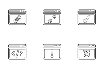 Web et navigateurs Pack d'Icônes